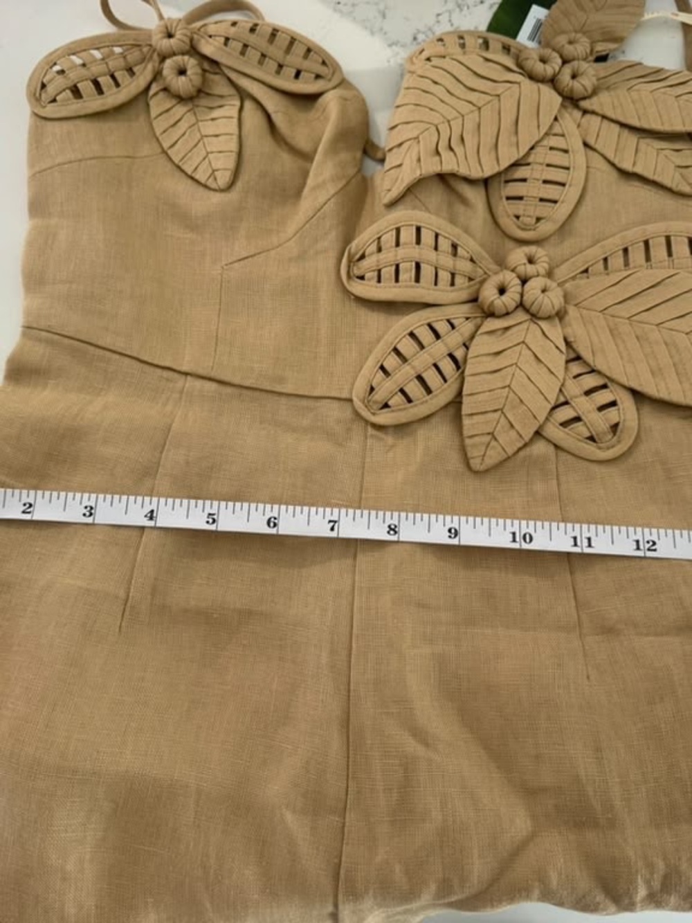 Farm RIO Sand flowered jumpsuit size XS - Picture 11 of 12